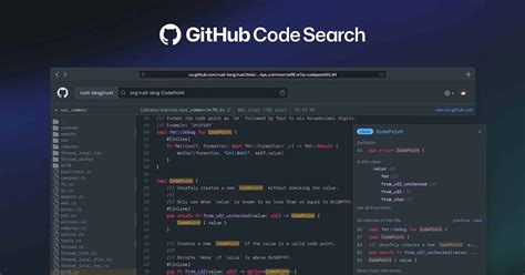 'github' Search .